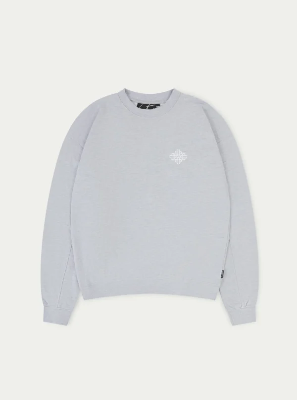 The Couture Club Tracksuits-Embroidery Emblem Sweatshirt
