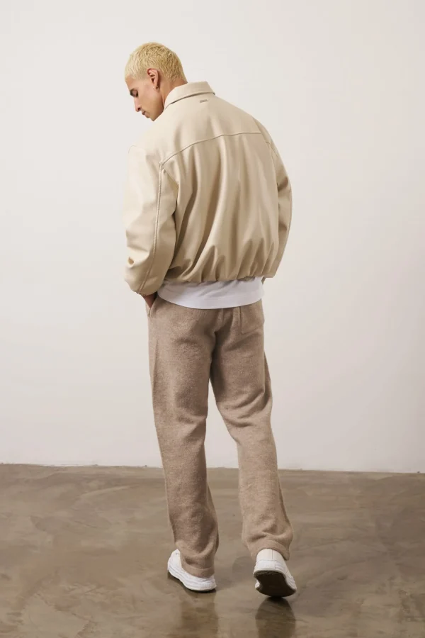 The Couture Club Coats & Jackets-Faux Leather Bomber
