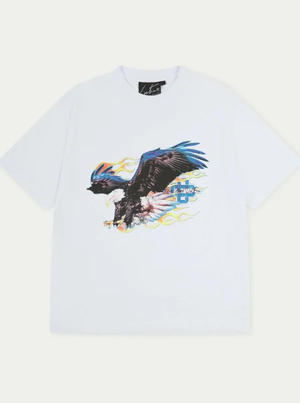 The Couture Club T-Shirts-Graphic Flame Vintage T-Shirt