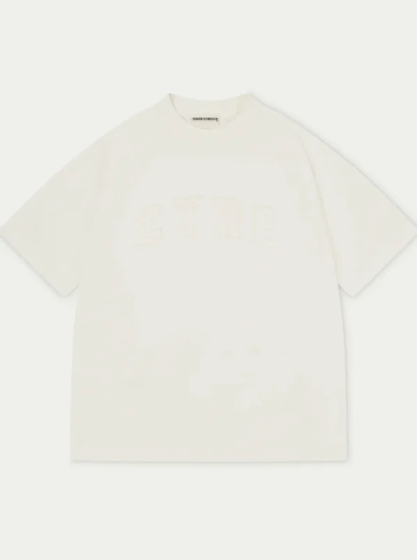 The Couture Club T-Shirts-Heavyweight Ctre Applique T-Shirt