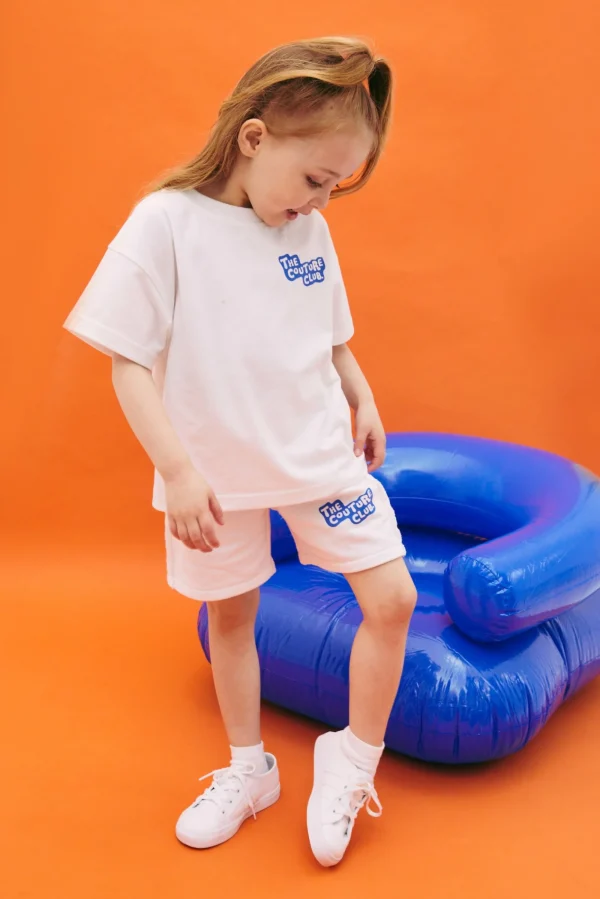 The Couture Club Shorts-Kids Bubble Print Shorts