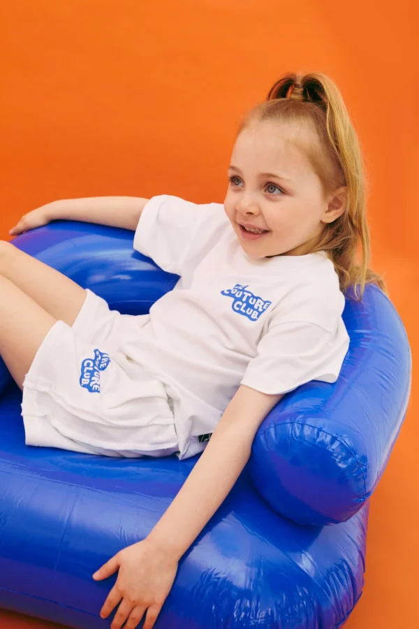 The Couture Club Shorts-Kids Bubble Print Shorts