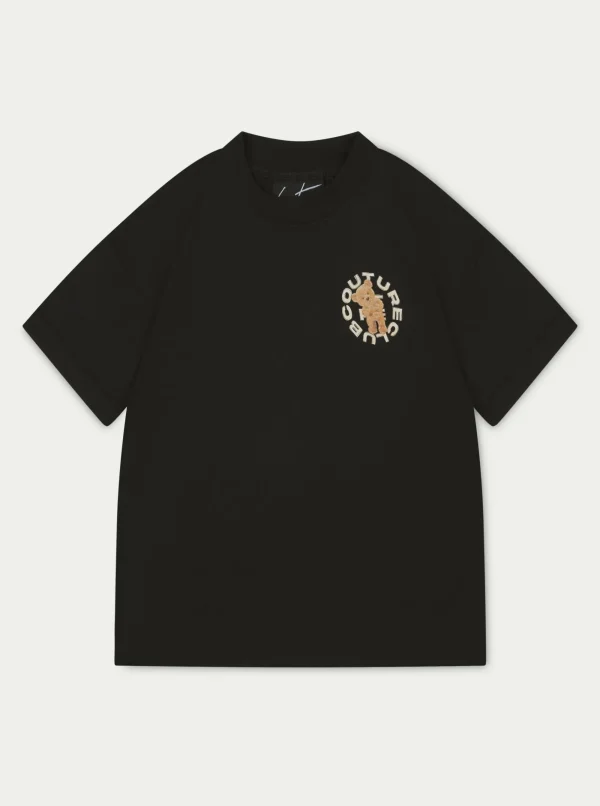 The Couture Club T-Shirts-Kids Circle Graphic Teddy T-Shirt
