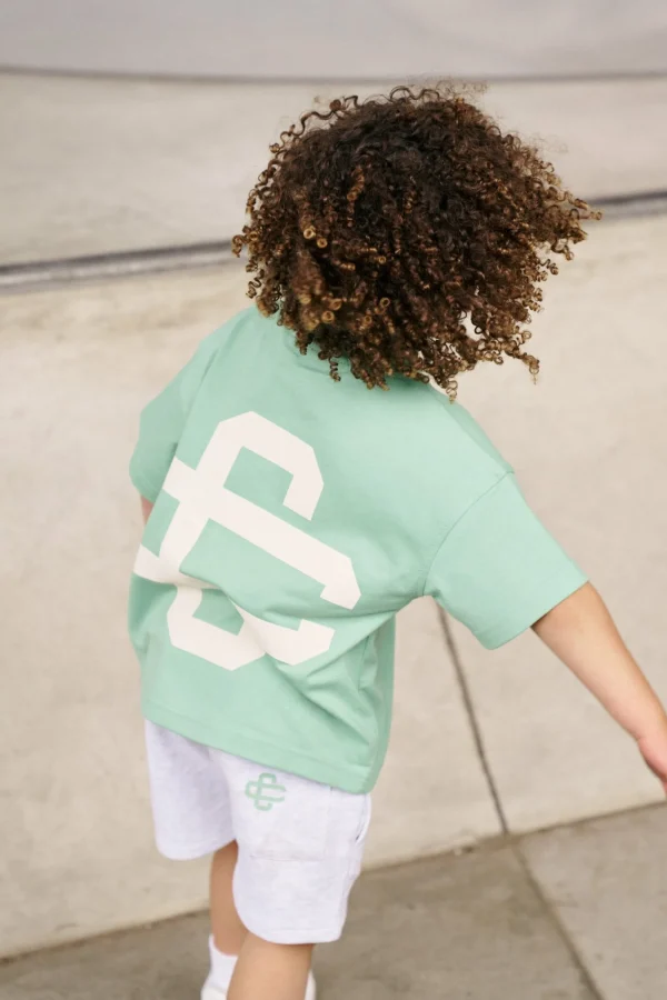 The Couture Club T-Shirts-Kids Emblem Puff Print T-Shirt