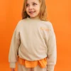 The Couture Club Tracksuits & Sets-Kids Globe Print Sweat