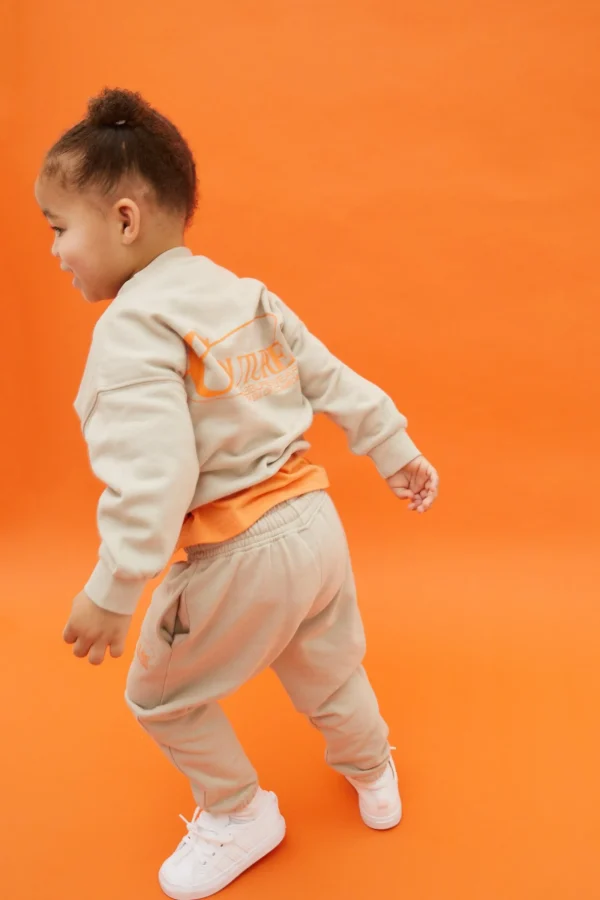 The Couture Club Tracksuits & Sets-Kids Globe Print Sweat