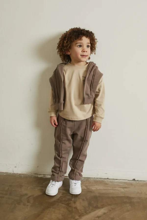 The Couture Club Tracksuits & Sets-Kids Raw Seam Members Only Joggers