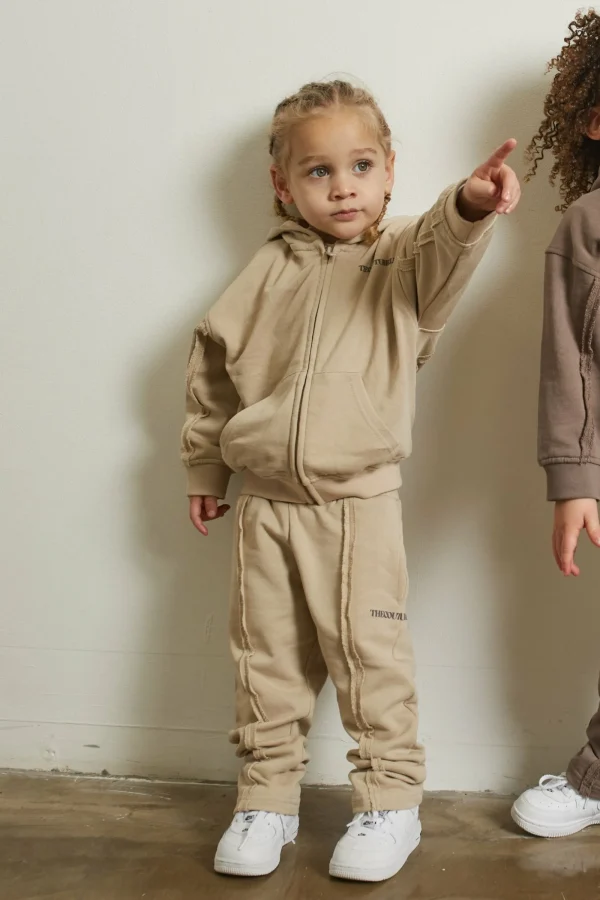The Couture Club Tracksuits & Sets-Kids Raw Seam Members Only Hoodie