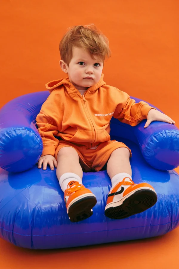 The Couture Club Tracksuits & Sets-Kids Raw Seam Zip Through Hoodie