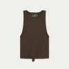 The Couture Club Tops-Knotted Racer Vest