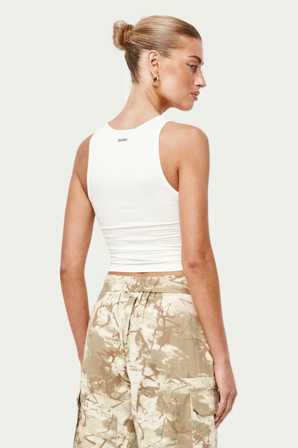 The Couture Club Tops-Knotted Racer Vest