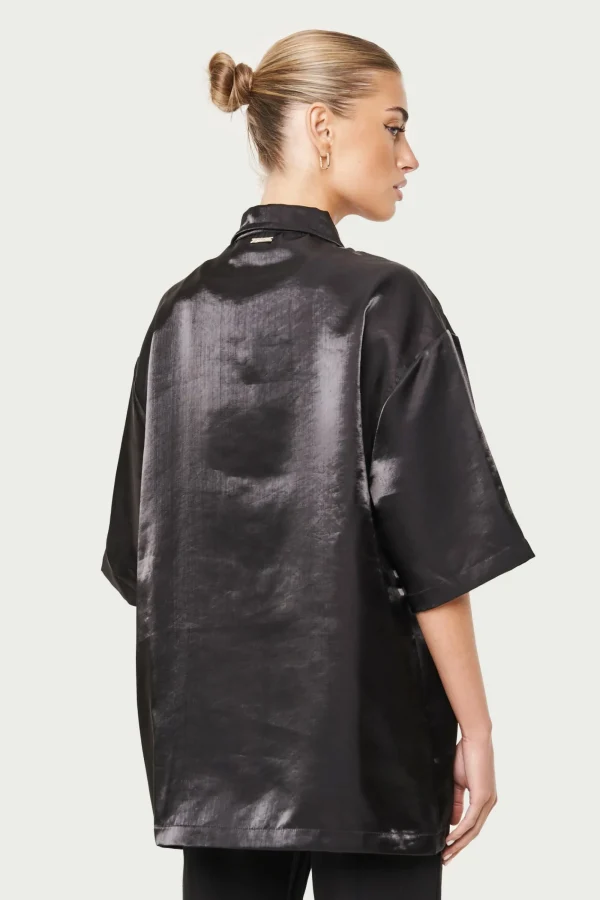 The Couture Club Tops-Love Always Organza Shirt