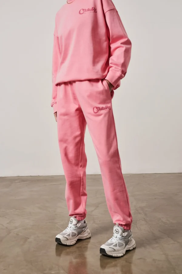 The Couture Club Joggers-Mixed Font Couture Logo Joggers