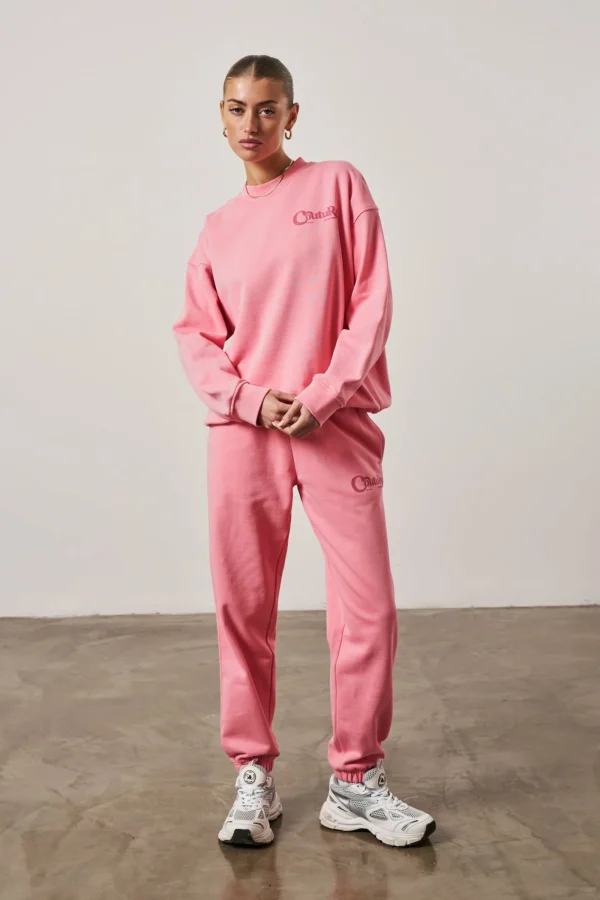 The Couture Club Joggers-Mixed Font Couture Logo Joggers