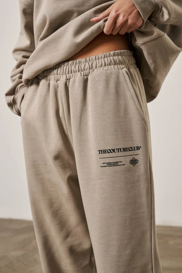 The Couture Club Tracksuits-Multi Graphic Relaxed Joggers