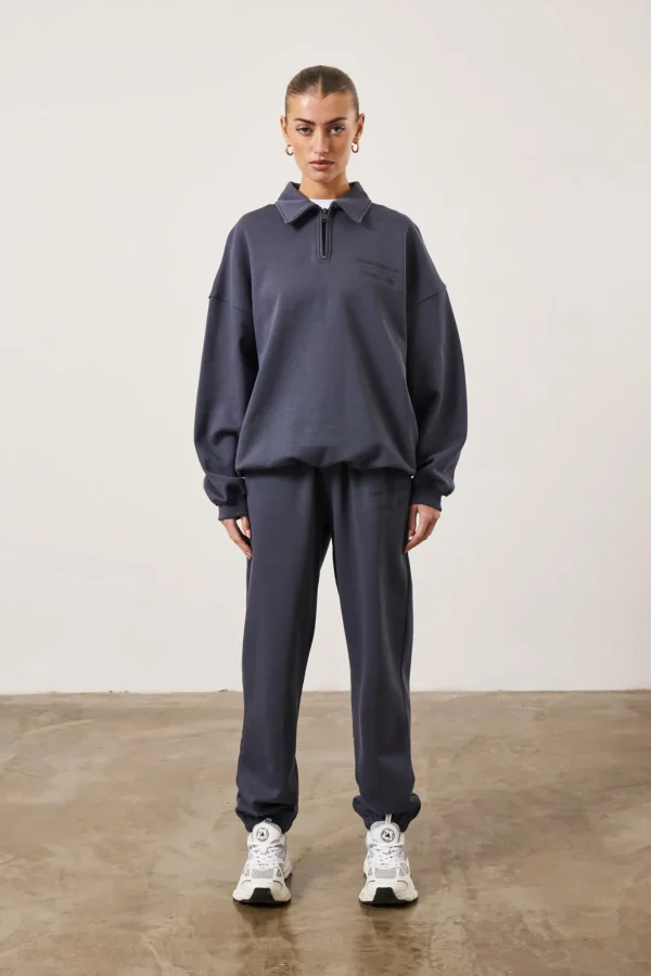 The Couture Club Tracksuits-Multi Graphic Relaxed Polo Top