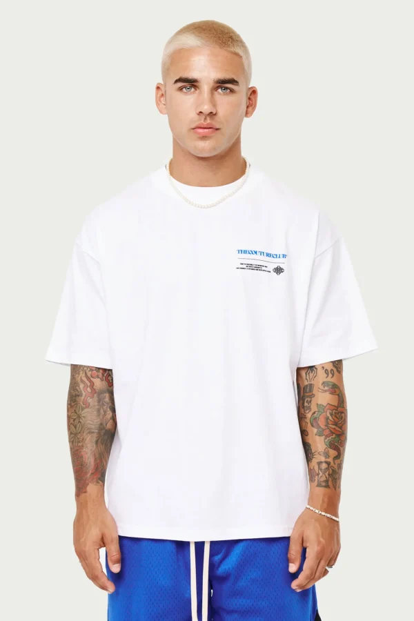 The Couture Club T-Shirts-Multi Graphic Relaxed T-Shirt