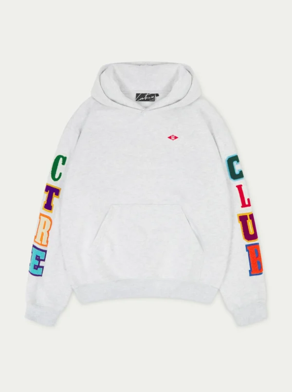 The Couture Club Hoodies-Multibadge Chenille Hoodie