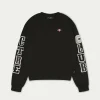 The Couture Club Sweatshirts-Multibadge Chenille Sweatshirt