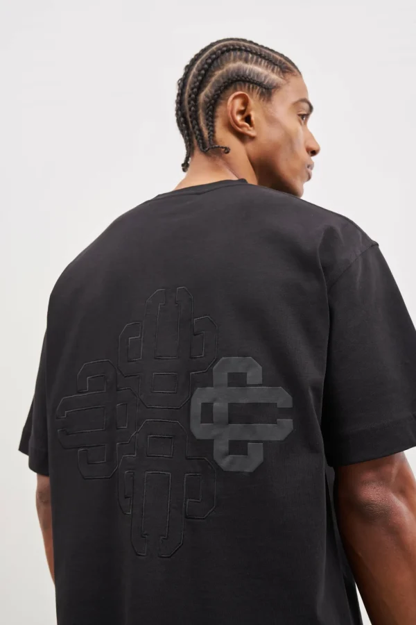 The Couture Club T-Shirts-Outline Emblem Relaxed T-Shirt
