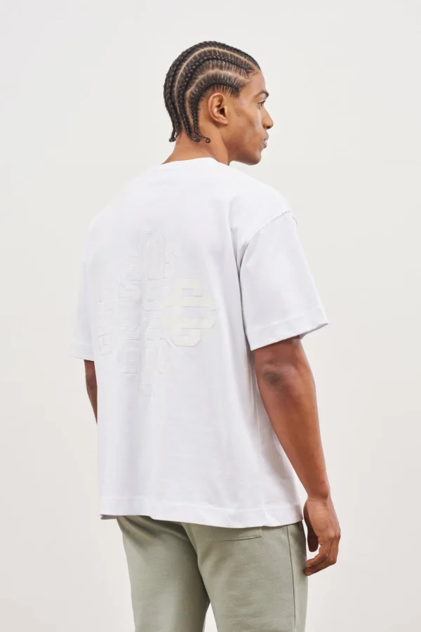 The Couture Club T-Shirts-Outline Emblem Relaxed T-Shirt