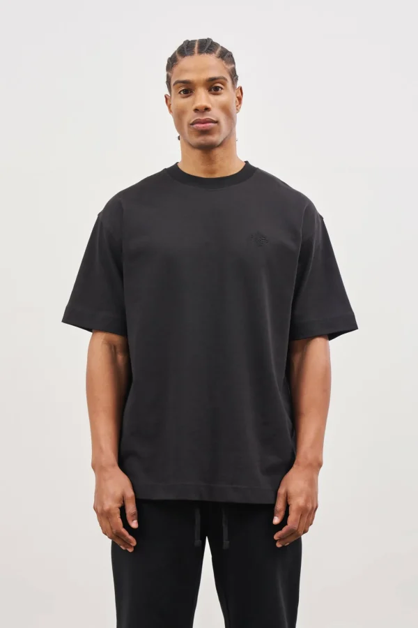 The Couture Club T-Shirts-Outline Emblem Relaxed T-Shirt