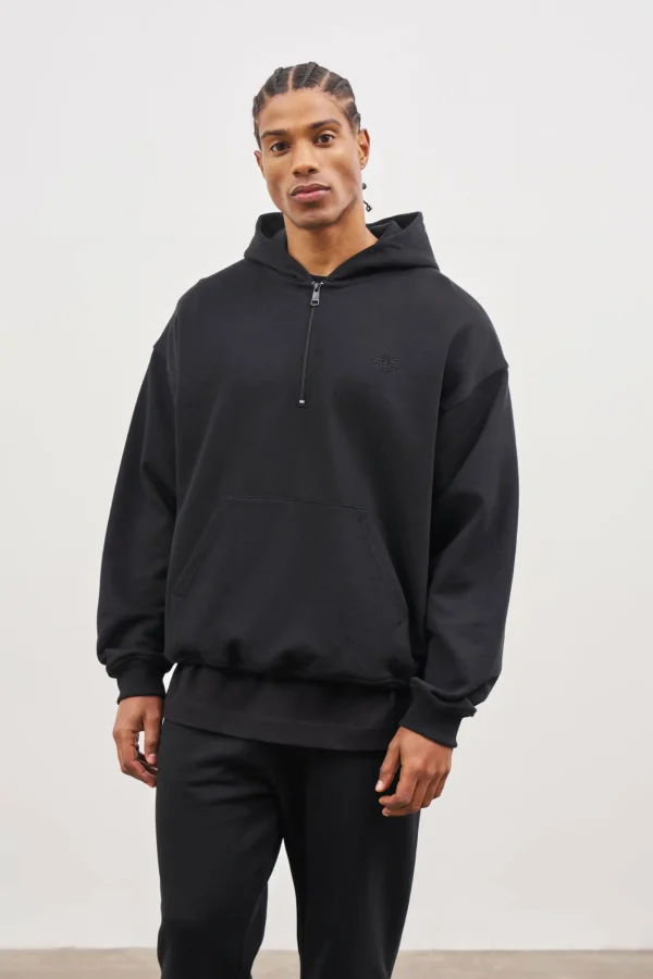 The Couture Club Tracksuits-Outline Embroidered Emblem Hoodie