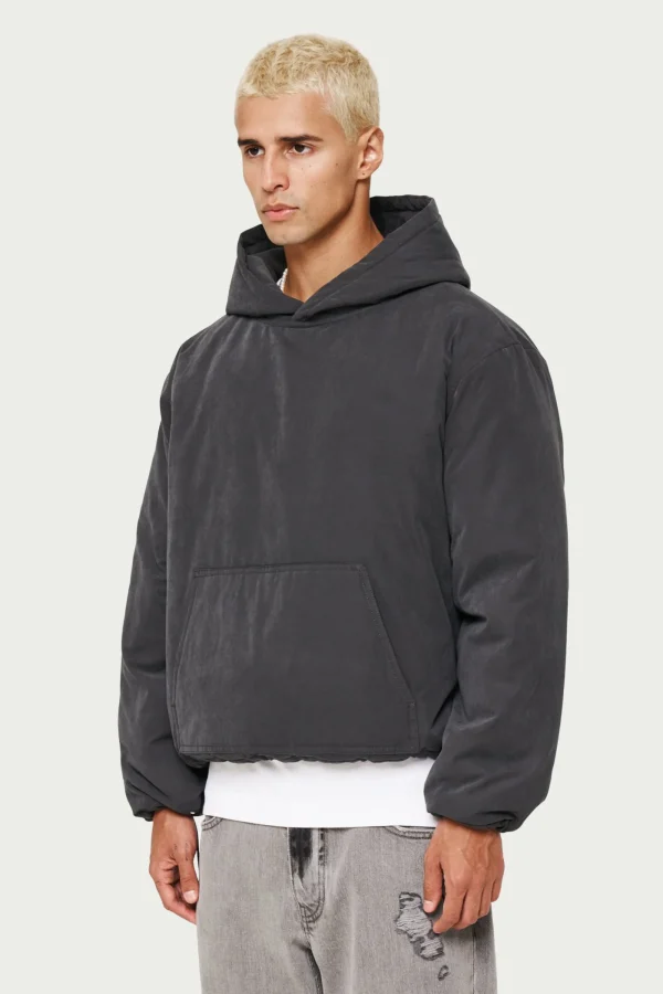 The Couture Club Coats & Jackets-Overhead Padded Hooded Jacket