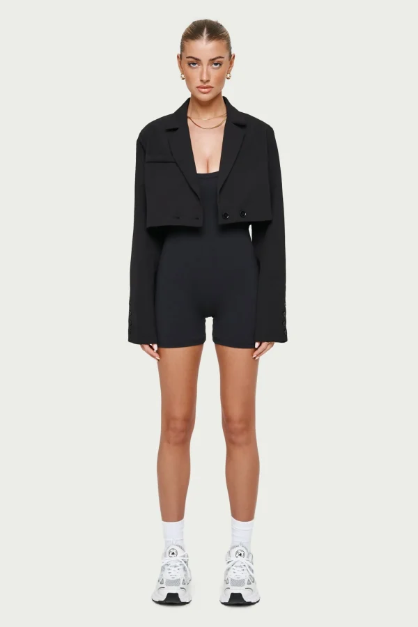 The Couture Club Coats & Jackets-Oversized Cropped Blazer