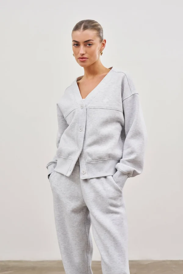 The Couture Club Co-Ords & Sets-Oversized Jersey Cardigan