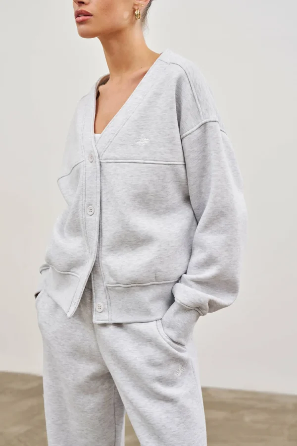 The Couture Club Co-Ords & Sets-Oversized Jersey Cardigan