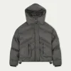 The Couture Club Coats & Jackets-Oversized Tie Hem Puffer Jacket