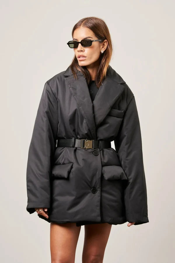 The Couture Club Coats & Jackets-Padded Blazer Coat