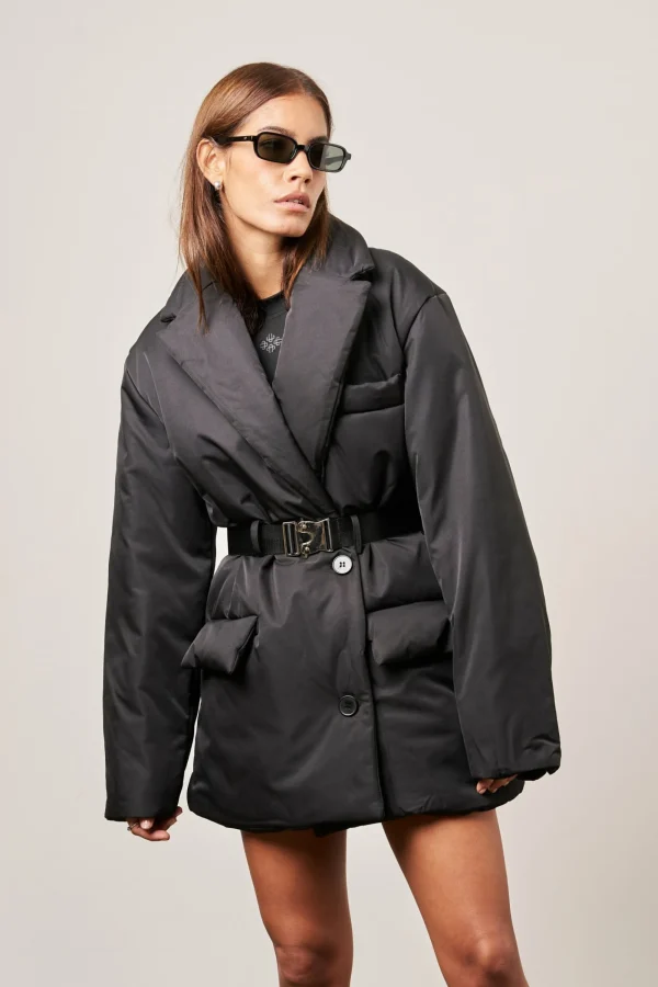 The Couture Club Coats & Jackets-Padded Blazer Coat
