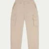 The Couture Club Cargo Pants-Patch Pocket Twill Cargos