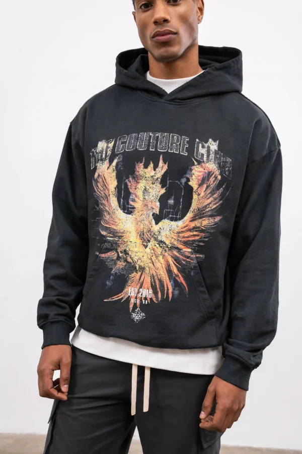 The Couture Club Hoodies-Phoenix Graphic Hoodie