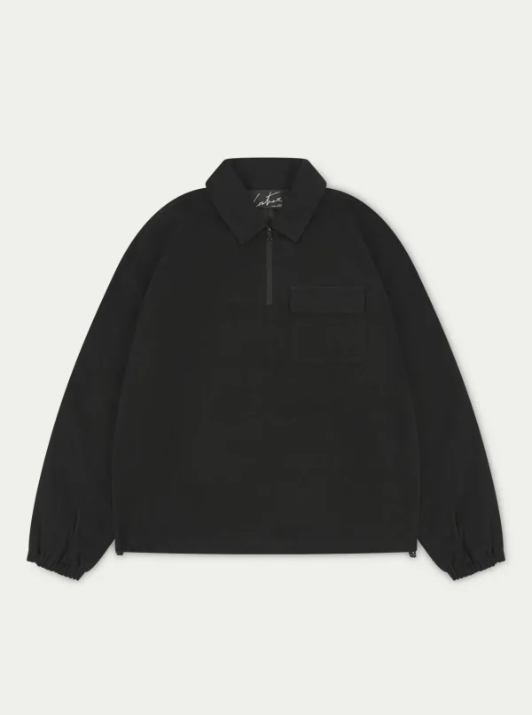 The Couture Club Coats & Jackets-Quarter Zip Pull Over Shacket