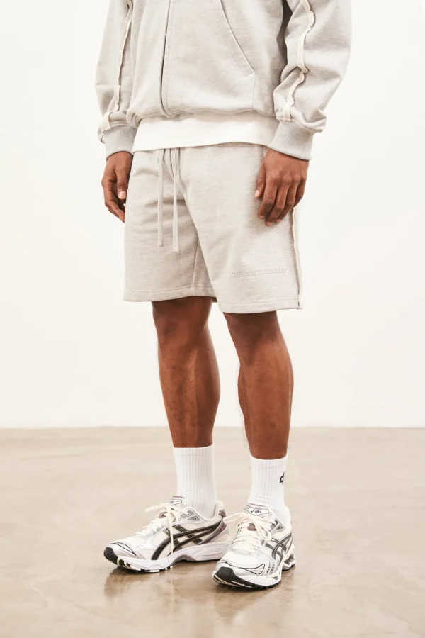 The Couture Club Twinsets-Raw Seam Shorts