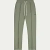 The Couture Club Twinsets-Raw Seam Straight Leg Joggers