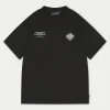 The Couture Club T-Shirts-Repeat Emblem Script Relaxed T-Shirt