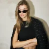 The Couture Club Tops-Rhinestone Emblem Sculpting Vest