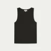The Couture Club T-Shirts-Rib Textured Vest