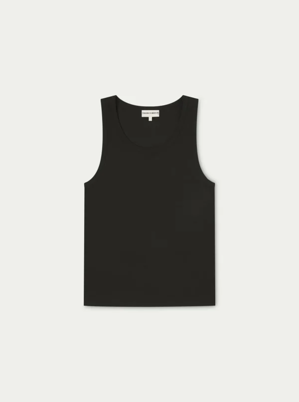 The Couture Club T-Shirts-Rib Textured Vest