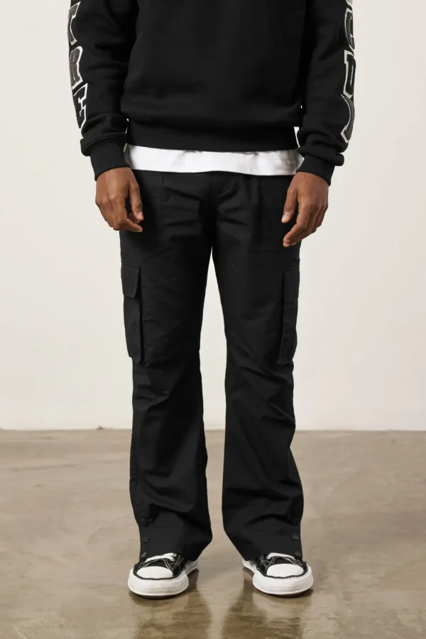 The Couture Club Cargo Pants-Ripstop Relaxed Cargo Trousers