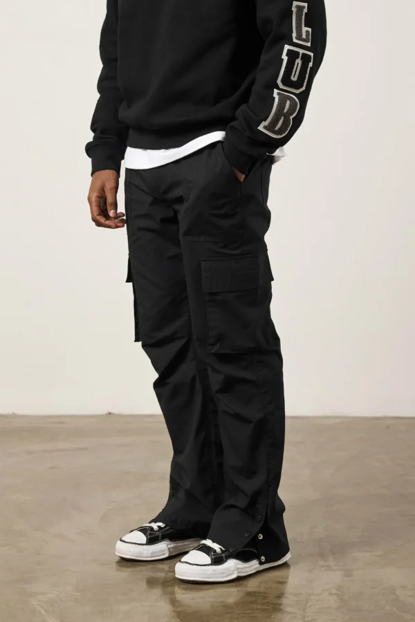 The Couture Club Cargo Pants-Ripstop Relaxed Cargo Trousers