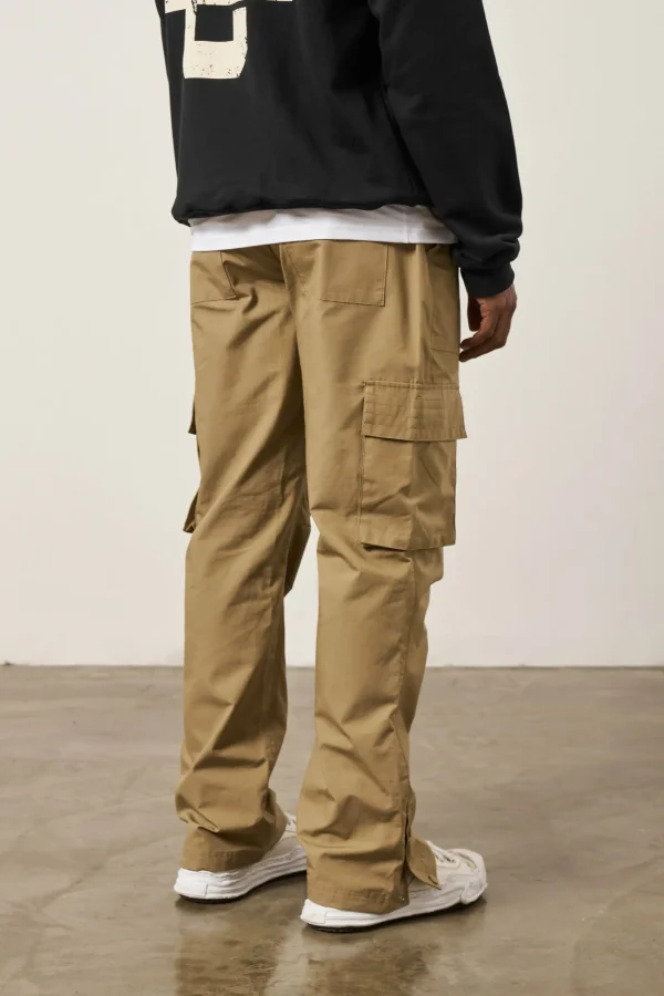 The Couture Club Cargo Pants-Ripstop Relaxed Cargo Trousers