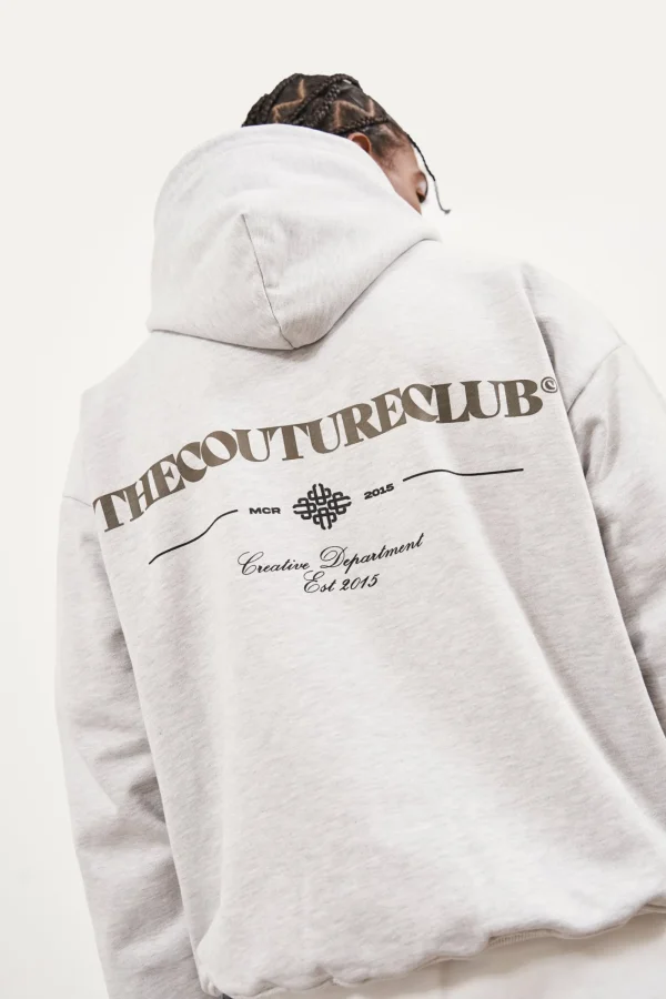 The Couture Club Hoodies-Script Multi Graphic Hoodie