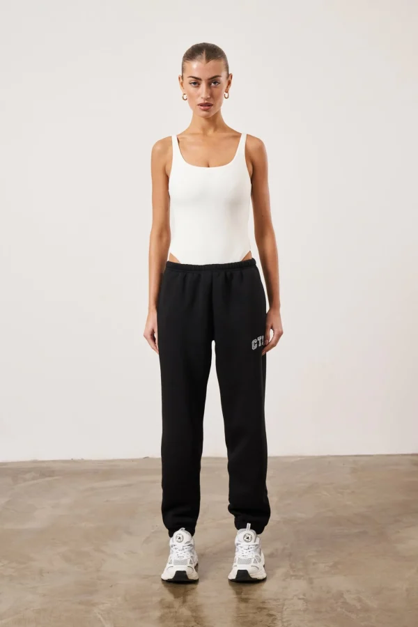 The Couture Club Tops-Sculpting Jersey Scoop Neck Bodysuit