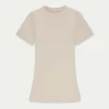 The Couture Club T-Shirts-Sculpting Stretch Emblem Baby Tee