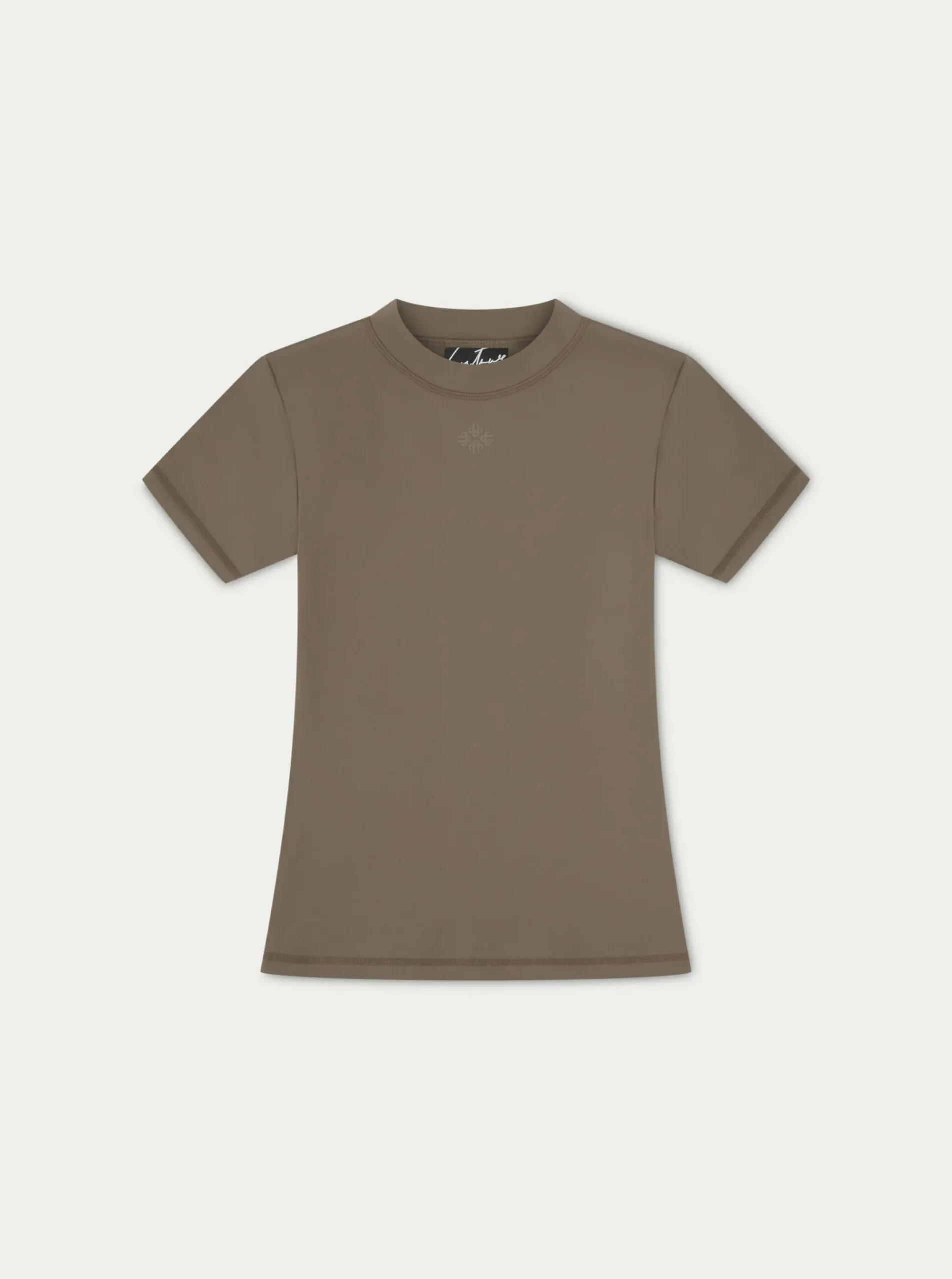 sculpting_stretch_emblem__0-3.webp The Couture Club Tops-Sculpting Stretch Emblem Baby Tee